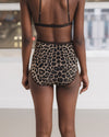 BASERANGE Bamboo Fiber High-Waisted Flared Briefs (France) BAS-UNHW-CI-AU25-LEOPARD